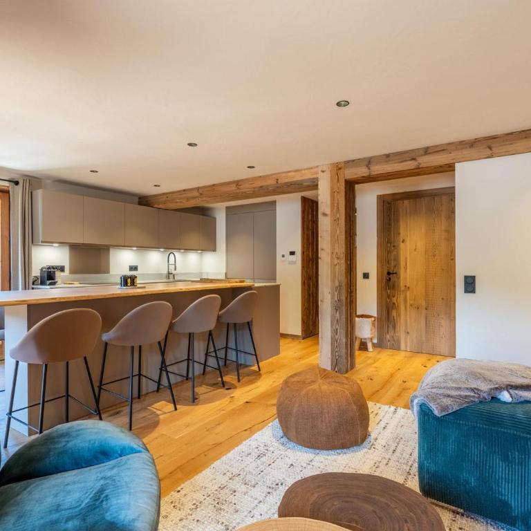 Bel appartement montagnard 3 chambres pour 6 avec parking au centre de La Clusaz - FR-1-459-245 - Apartamento - 10