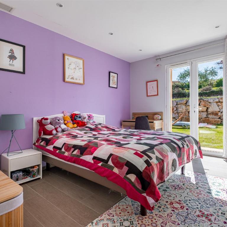Jolie villa 3ch climatisée à proximité du village de Valbonne mecalineloc - Villa de 3 dormitorios - 9