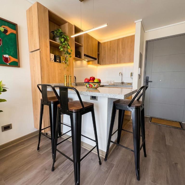 Centrico Departamento Cercano a Metro Matta - One-Bedroom Apartment - 1