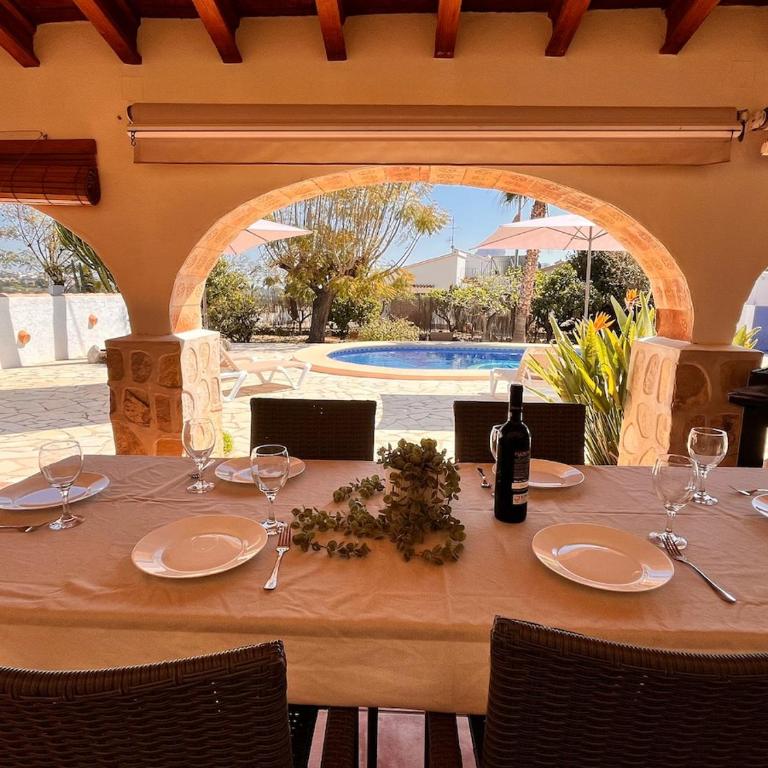 Villa con piscina y barbacoa en Calpe - Villa - 12
