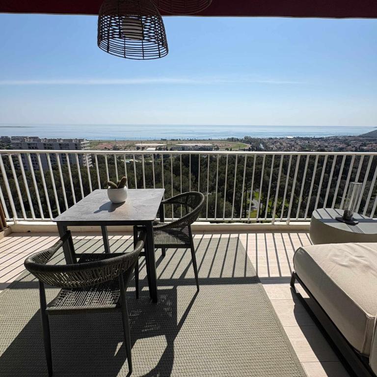 Vue mer panoramique Piscine & Tennis Parking - Appartamento - 3