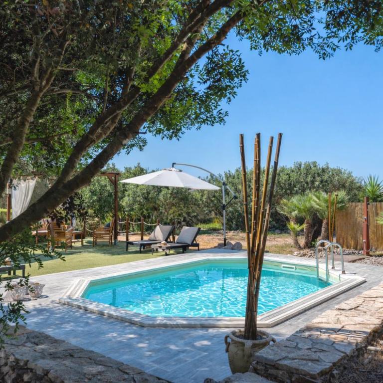 Villa Pedra Alghero - appartamento in villa con piscina - Villa - 11