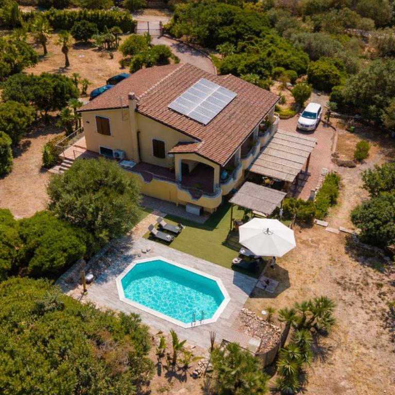 Villa Pedra Alghero - appartamento in villa con piscina - Villa - 17