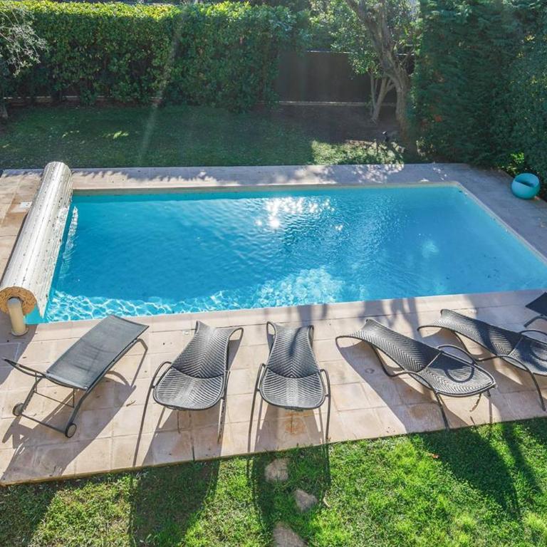 Pour vos vacances à Cannes, voici une ravissante villa de 6 chambres avec piscine privée - Maison 6 Chambres - 12