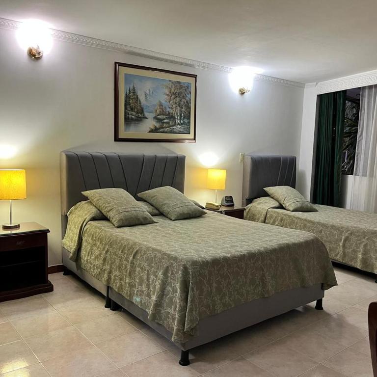 HOTEL COSTA DEL SOL FUSAGASUGa - Habitación Doble grande - 2 camas - 2