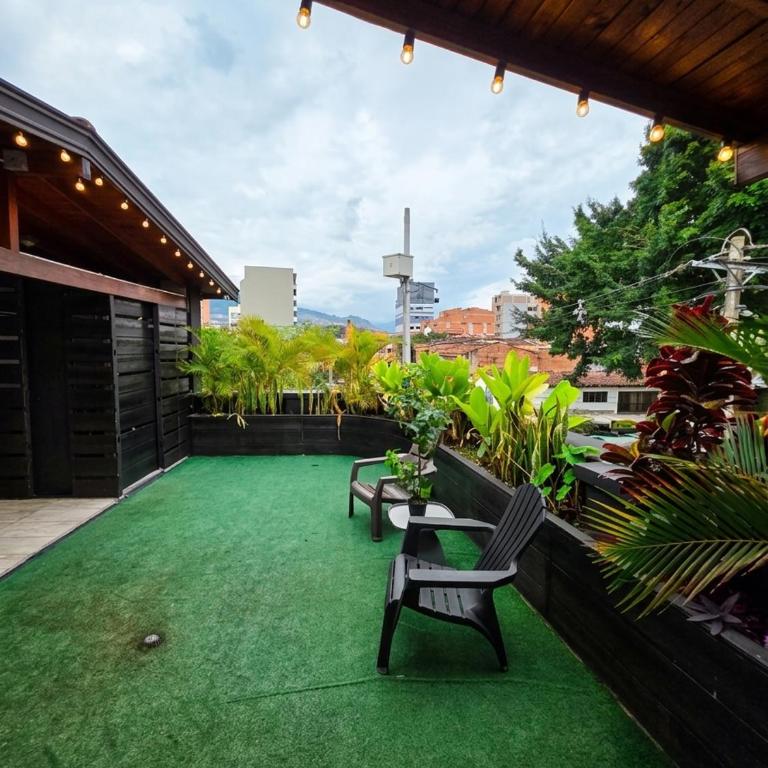 Amatista Chill Loft w AC & Kitchen in Laureles - Apartamento de 1 dormitorio - 14