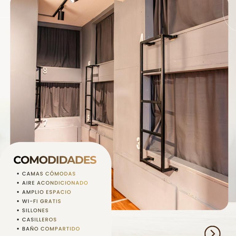 Hostel La Moneda - Bed in 10-Bed Mixed Dormitory Room - 5