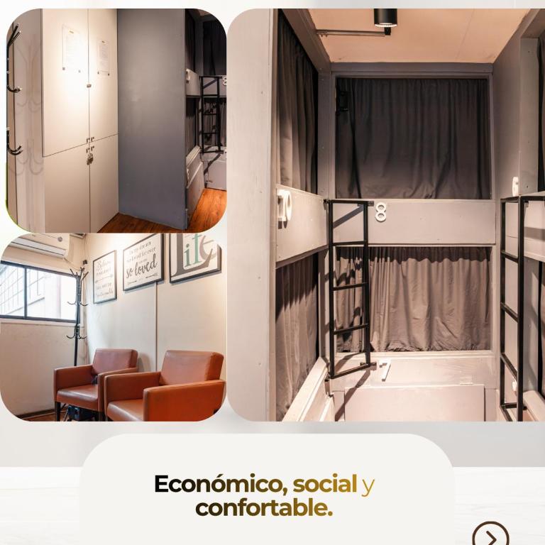Hostel La Moneda - Bed in 10-Bed Mixed Dormitory Room - 6