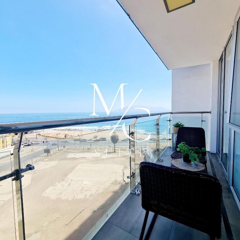 Exclusivos Departamentos. Vista al mar, cocina, lavadora, terraza, wifi, TV Smart, toallas y parking. - Apartamento Estándar de 2 dormitorios - 48