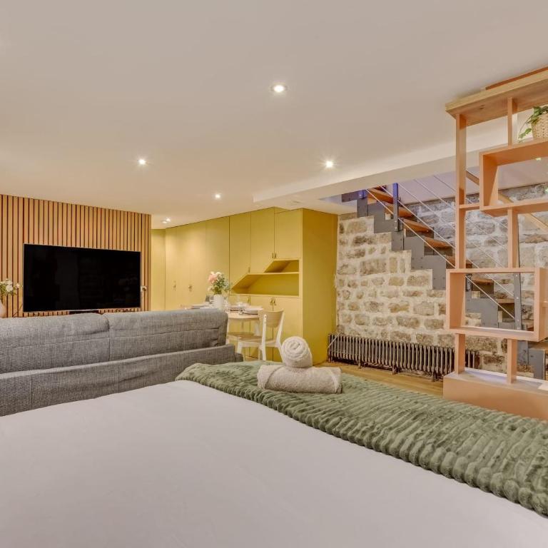 Basement studio- Montparnasse Station - Studio - 7