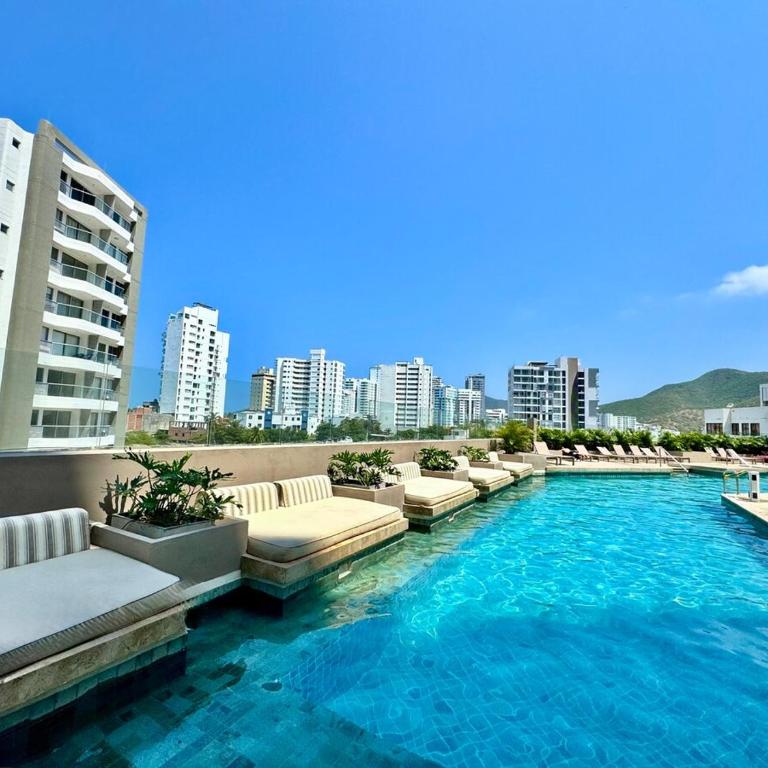 Apartasuite cerca a la playa - Reserva del Mar II - Apartamento de 1 dormitorio - 32