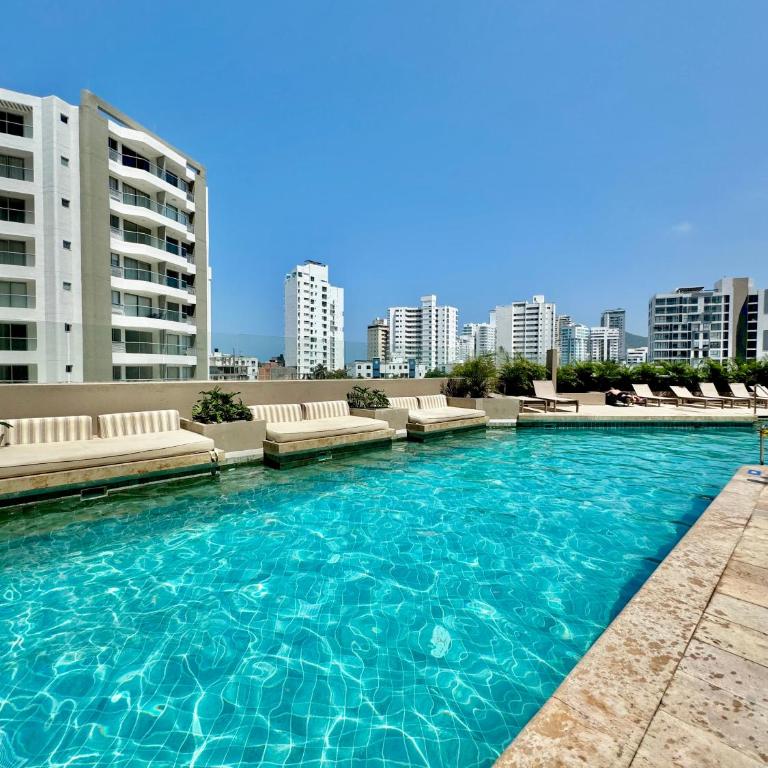 Apartasuite cerca a la playa - Reserva del Mar II - Apartamento de 1 dormitorio - 57