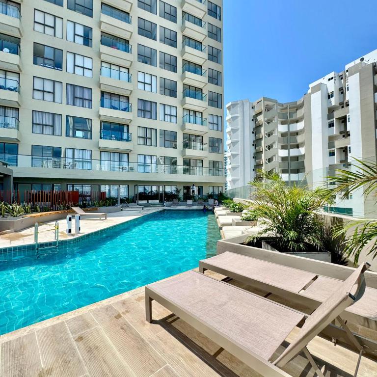 Apartasuite cerca a la playa - Reserva del Mar II - Apartamento de 1 dormitorio - 44