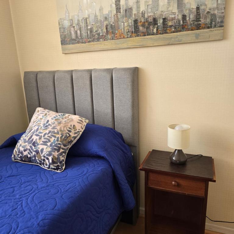 Departamento Rancagua centro hermosa vista frente a supermercado y locales comerciales - Apartamento de 2 dormitorios con terraza - 11