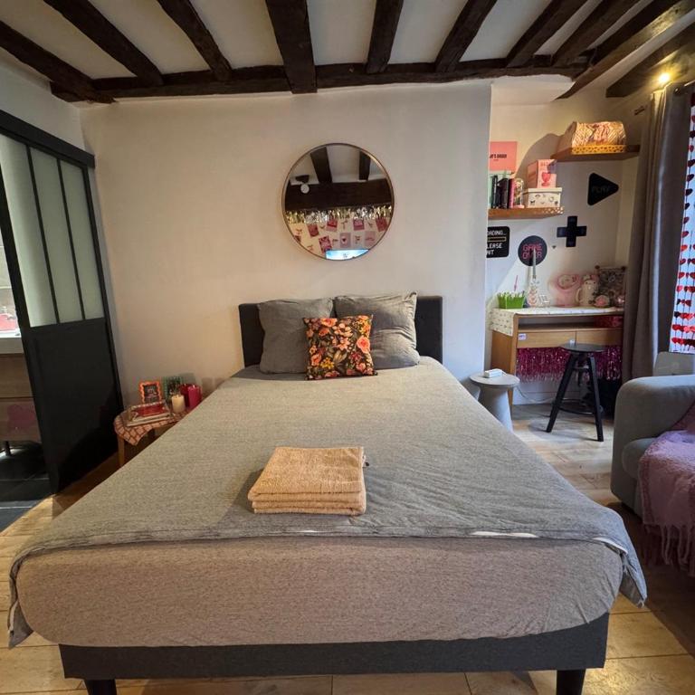 1 Cozy Studio in Historic 3rd Arr Near Metro - One-Bedroom Apartment - 8