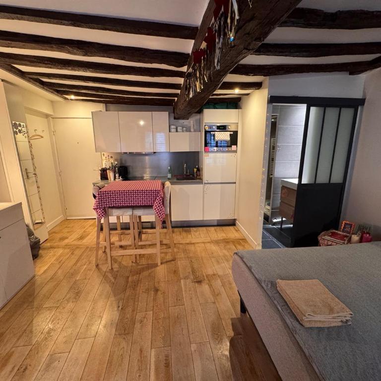 1 Cozy Studio in Historic 3rd Arr Near Metro - One-Bedroom Apartment - 9