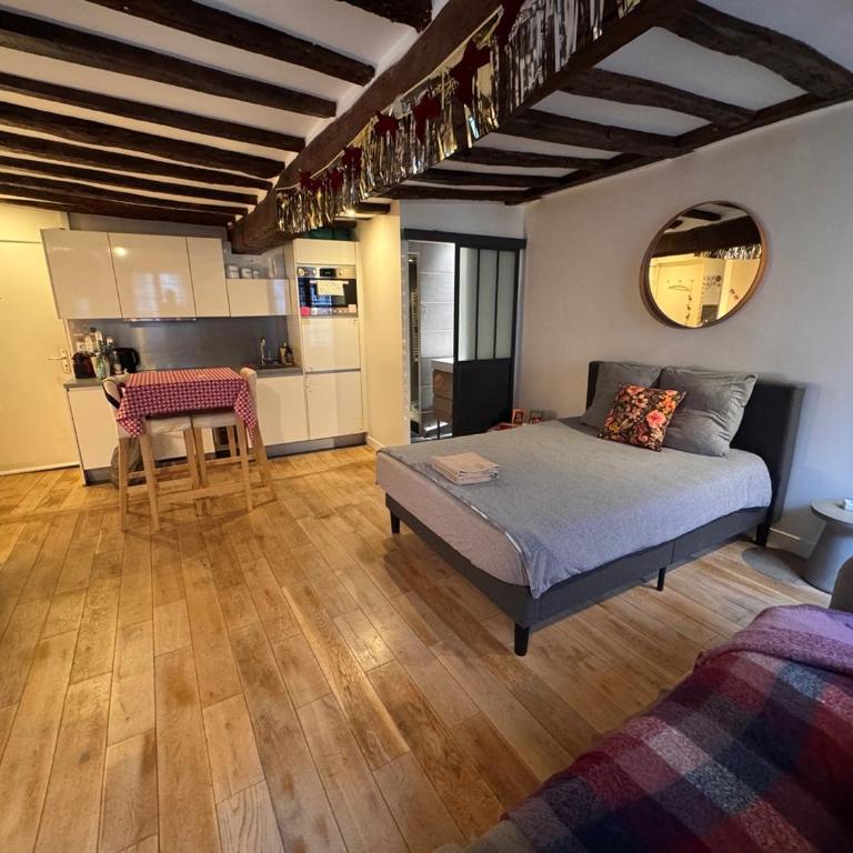 1 Cozy Studio in Historic 3rd Arr Near Metro - One-Bedroom Apartment - 7