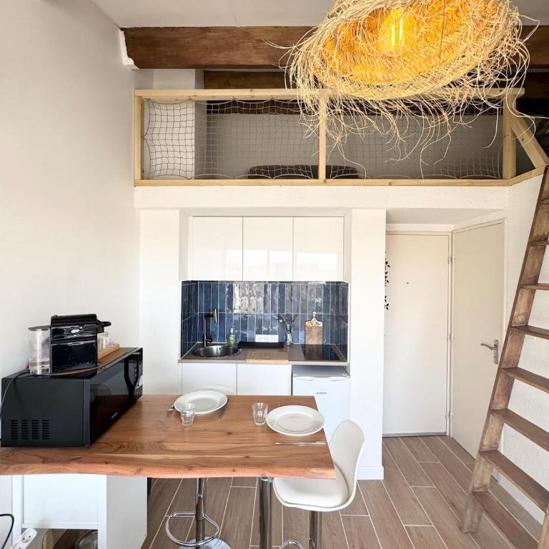 Sète I Studio Terrasse I Vue Canal I Clim I Parking - Apartamento de 2 dormitorios - 9