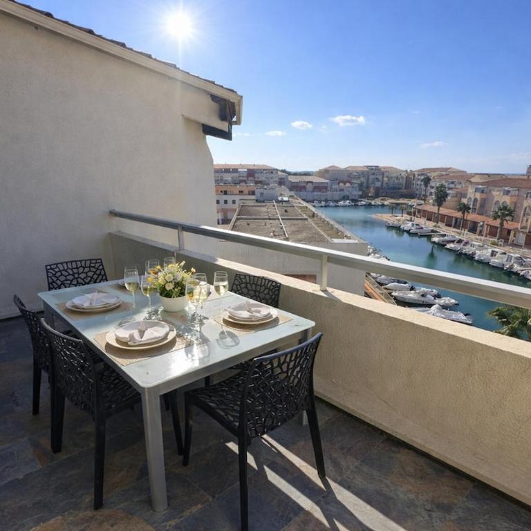 Sète I Studio Terrasse I Vue Canal I Clim I Parking - Apartamento de 2 dormitorios - 13