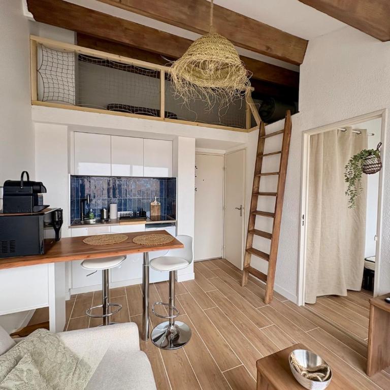Sète I Studio Terrasse I Vue Canal I Clim I Parking - Apartamento de 2 dormitorios - 18
