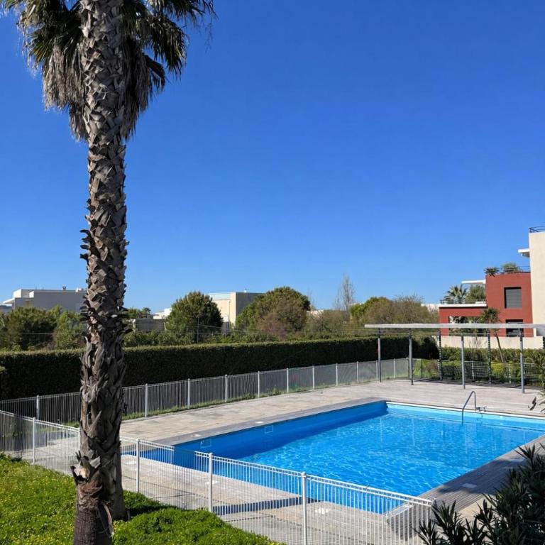 Sète l Studio Vue Mer l Piscine l 1min des Plages - Apartamento de 1 dormitorio - 12