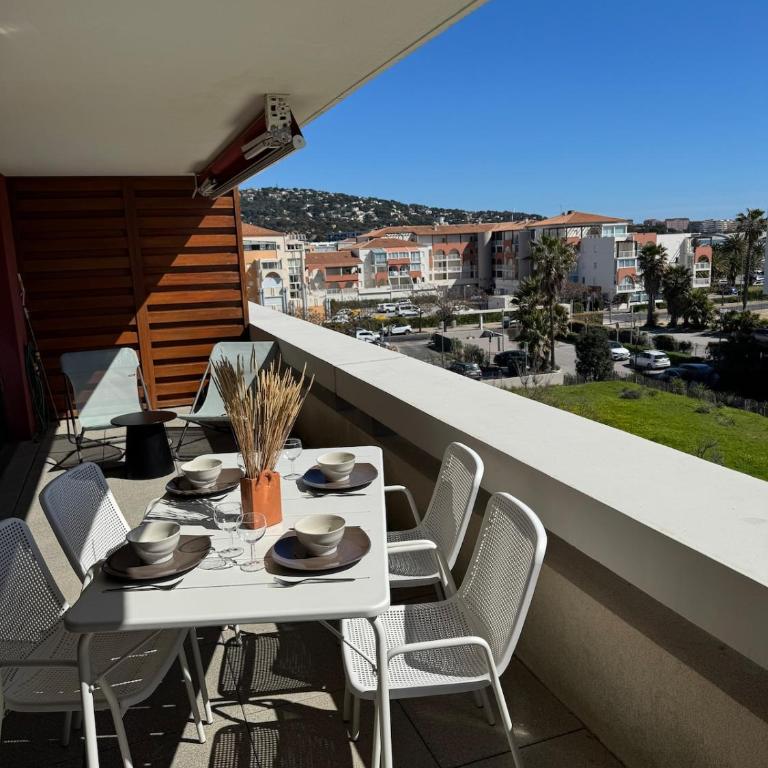 Sète l Studio Vue Mer l Piscine l 1min des Plages - Apartamento de 1 dormitorio - 19