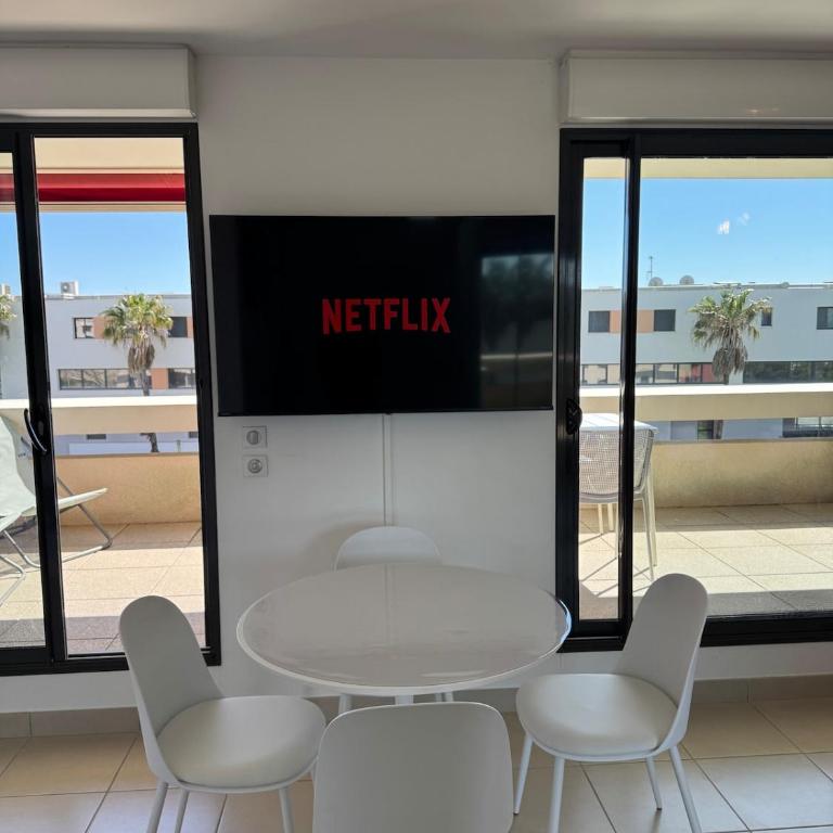 Sète l Studio Vue Mer l Piscine l 1min des Plages - Apartamento de 1 dormitorio - 23