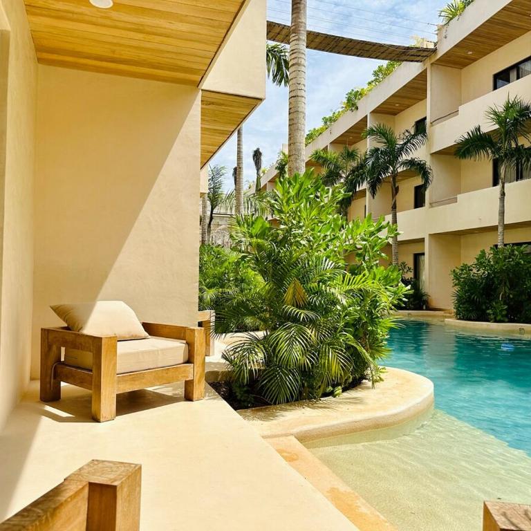 Cocay Tulum #102 Jungle Loft Private Pool Access - Apartamento de 1 dormitorio - 2
