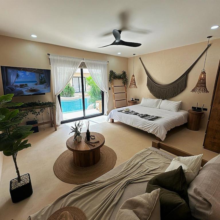 Cocay Tulum #102 Jungle Loft Private Pool Access - Apartamento de 1 dormitorio - 13