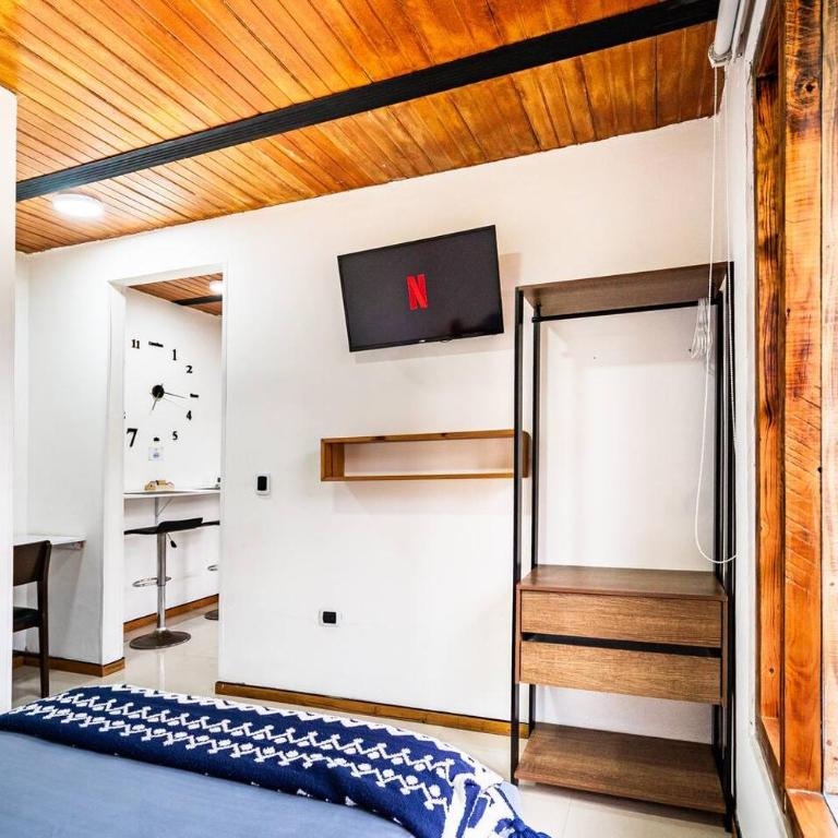 Hotel ApartaSuite Chia 1er Piso campestre Wi-Fi rapido y Netflix - Apartamento de 1 dormitorio - 17
