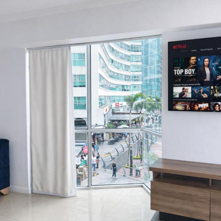 Suite moderna en Guayaquil con vista al río, excelente ubicación - Suite with River View - 10