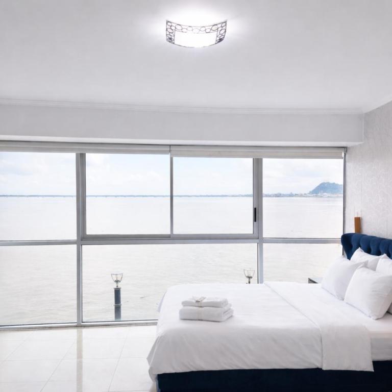 Suite moderna en Guayaquil con vista al río, excelente ubicación - Suite with River View - 9