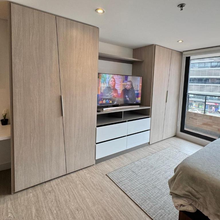 Modernos en Chapinero balcon terraza coworking gimnasio - Apartamento de 1 dormitorio - 4