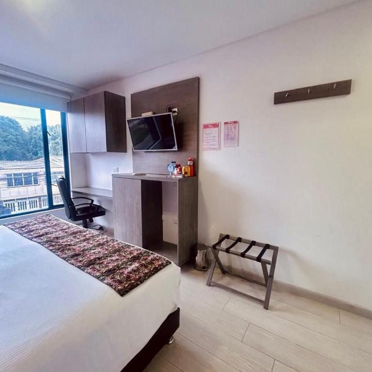 Agora Suites Hotel, Check-in digital fácil con atención virtual 24h - Habitación Estándar - Cama extragrande - 5