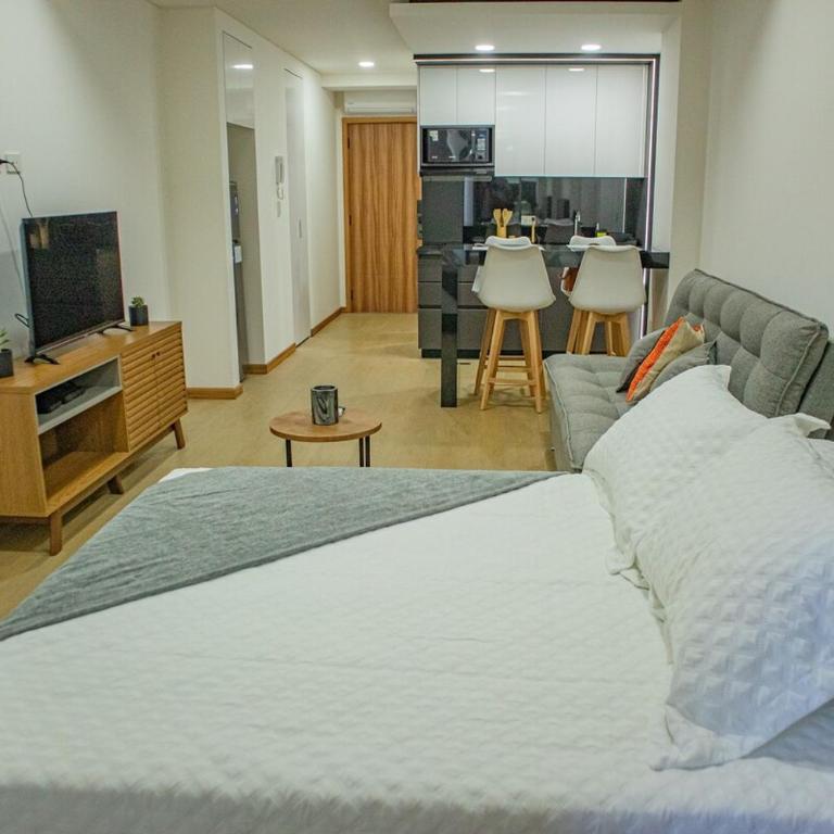 Oasis en Equipetrol con piscina y gym de lujo - One-Bedroom Apartment - 9