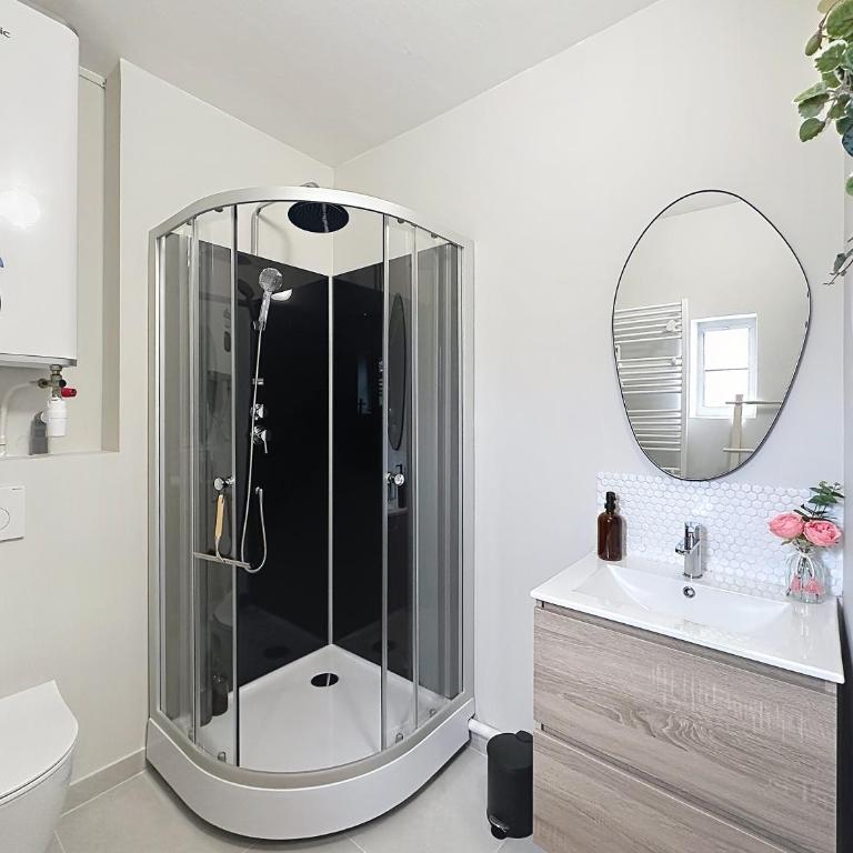 Le Cosy - Appartement rare - Cathédrale 5 min Climatisation - Reims - Apartment mit 2 Schlafzimmern - 10
