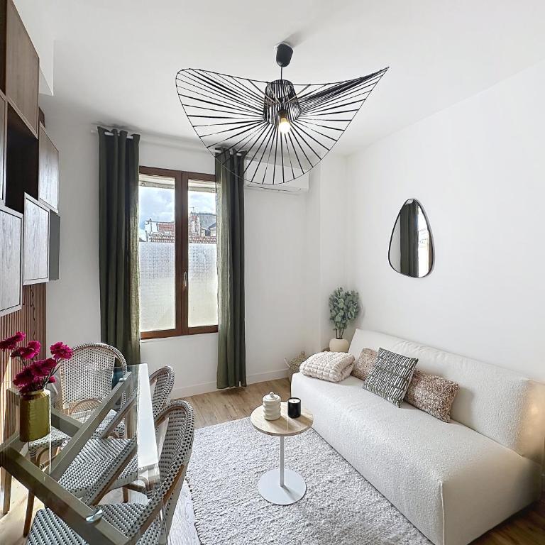 Le Cosy - Appartement rare - Cathédrale 5 min Climatisation - Reims - Apartment mit 2 Schlafzimmern - 17
