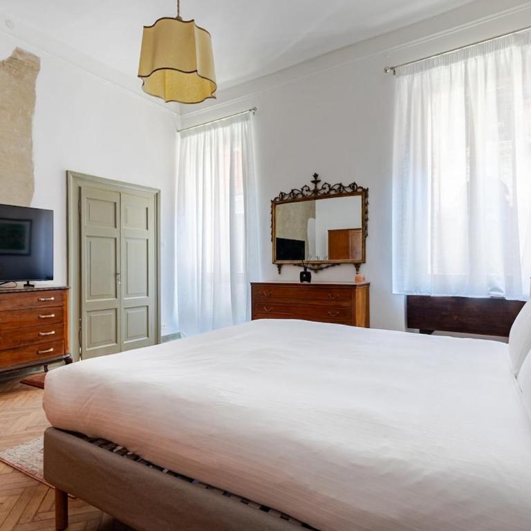 Domus 2 Mori- Appartamento 120 m2 con Affreschi - Centro Storico - Due bagni - Appartamento Deluxe con 2 Camere da Letto e Balcone - 14