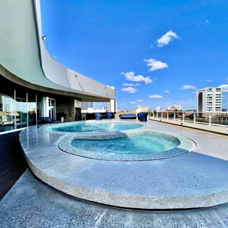 Studio con piscina y gym en Sky Magnolia - One-Bedroom Apartment - 6