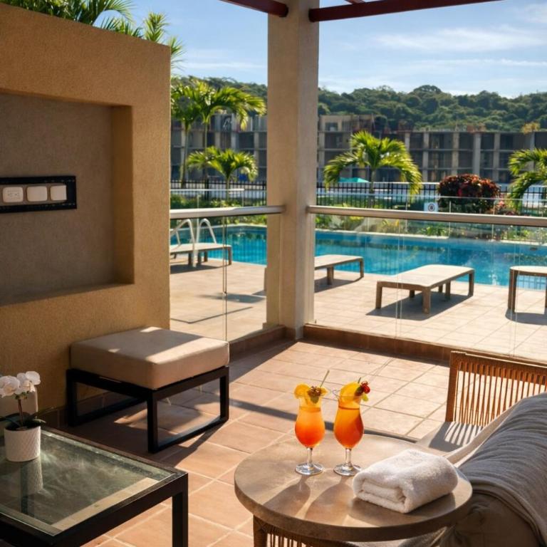 Escape to Serena del Mar Pool, Gym, and AC - Two-Bedroom Apartment - 1