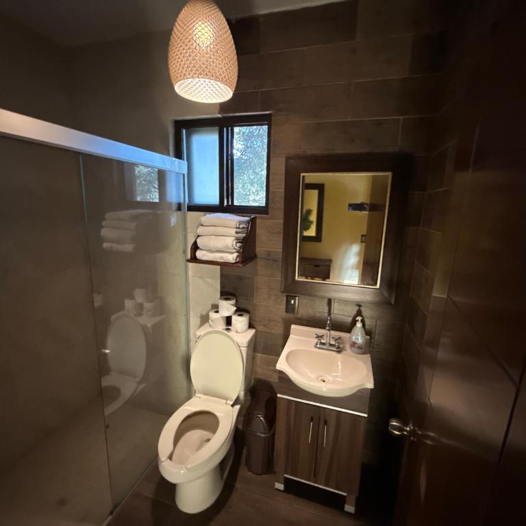 Hermosa cabaña con terraza para disfrutar Cabañas puerta del bosque Mazamitla - Casa de 4 dormitorios - 30