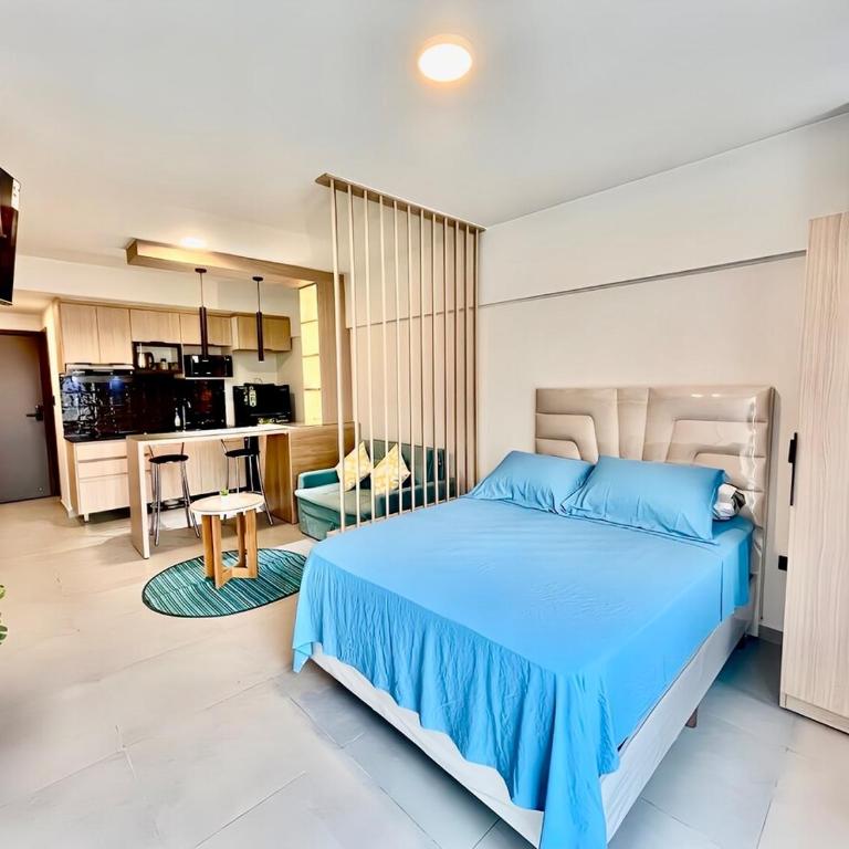 Studio con amplio balcon en Equipetrol - One-Bedroom Apartment - 22