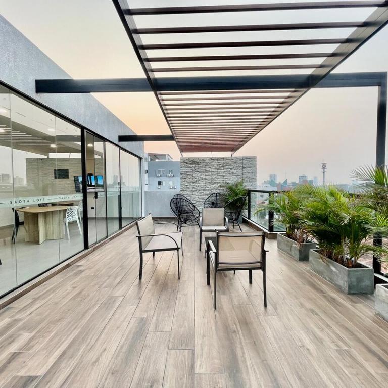 Studio con amplio balcon en Equipetrol - One-Bedroom Apartment - 44