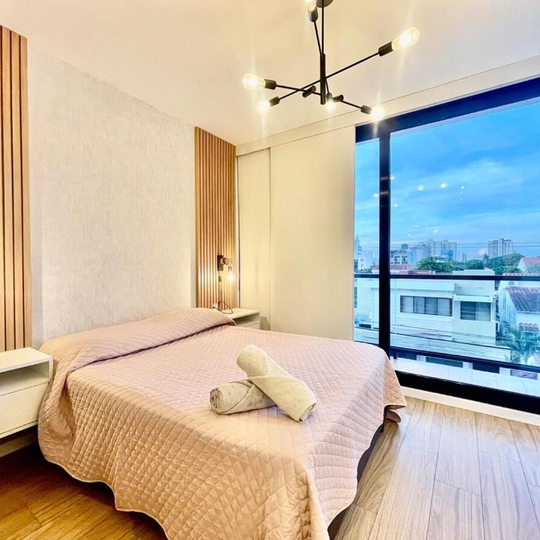 Loft en Zona Hamacas con una vista al parque - One-Bedroom Apartment - 1