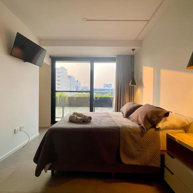 Studio con Vista, Coworking & Rooftop - One-Bedroom Apartment - 21