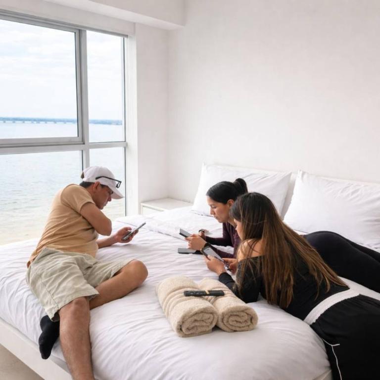 Suite moderna en Guayaquil con vista al río, excelente ubicación - Suite with River View - 24