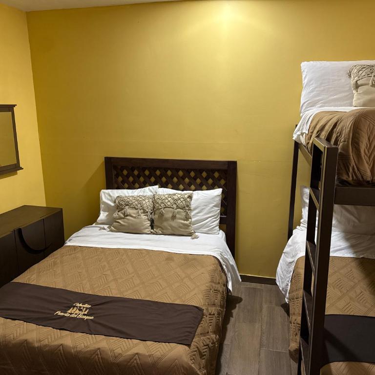 Hermosa cabaña con terraza para disfrutar Cabañas puerta del bosque Mazamitla - Casa de 4 dormitorios - 25