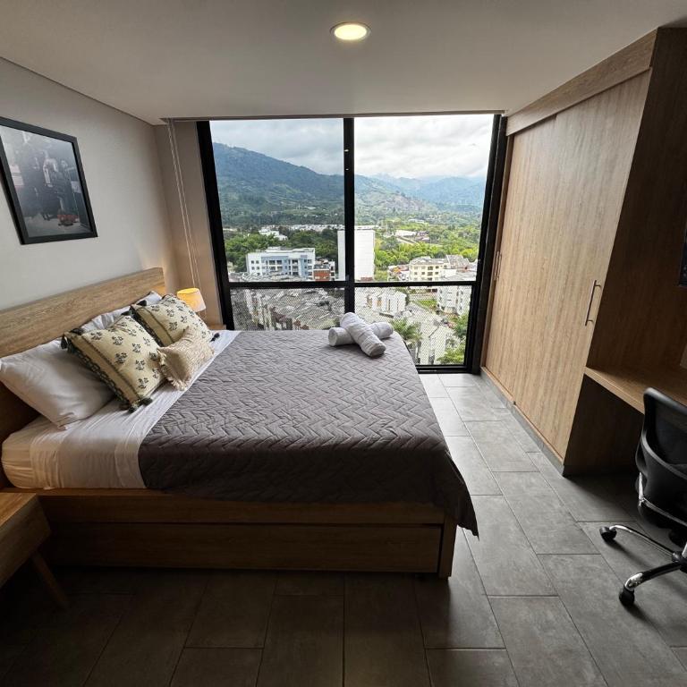 Penthouse Mountain Range View - Next to Portal del Quindio North Armenia Quindio Colombia - Apartamento Estudio con cama grande - 17