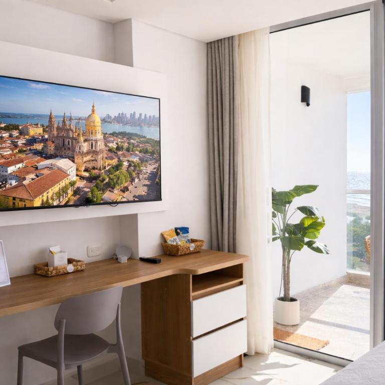 Apartamento con vista al mar cerca del aeropuerto - One-Bedroom Apartment - 16