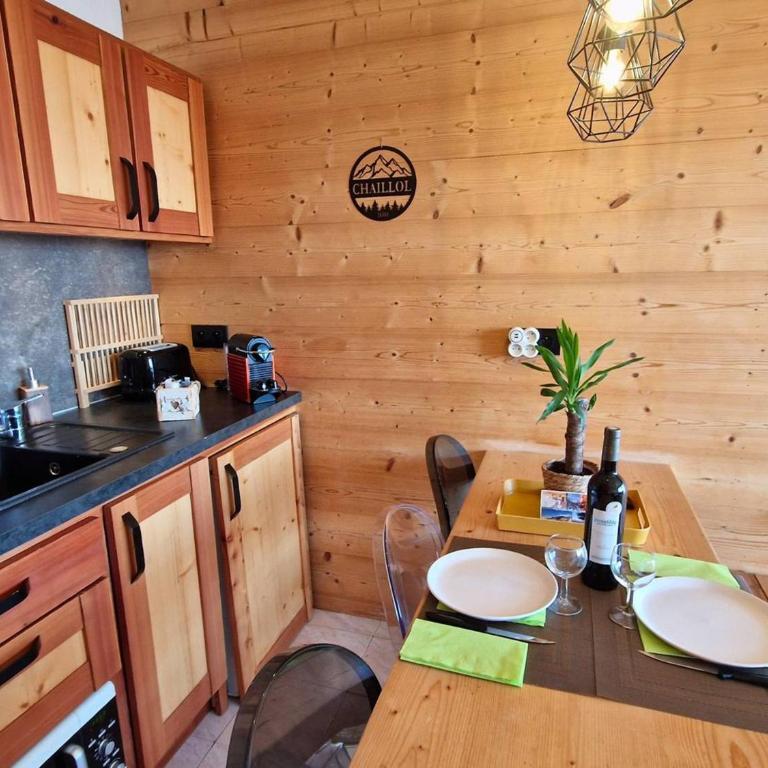 Grand studio, animaux admis - 6 pers., balcon SUD - Studio - 8